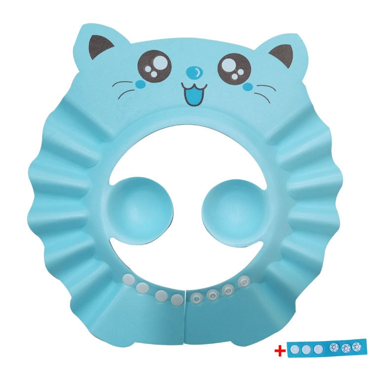 Bonnet de Douche Ajustable pour Bébé pour un Lavage des Cheveux en Toute Sécurité
