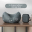 Inflatable U-shaped pillow portable neck pillow neck pillow can be stored airplane travel sleeping U-shaped pillow neck support neck cover - Korvel
