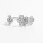 925 Sterling Silver Inlaid Zircon Open Ring
