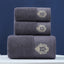 Towel Set Of Pure Cotton Towel Bath Towel Three-Piece Gift Set Xinjiang Cotton - Korvel