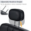 Premium Reclining barber Chair Salon Chair for Hair Stylist with Heavy Duty Hydraulic Pump, 360° Rotation  Black - Korvel