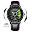 Luxury Men's Stainless Steel Quartz Watch with Unique Design