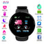 D18 Smart Bracelet Color Round Screen Heart Rate Blood Pressure Sleep Monitoring Pedometer Sports Encyclopedia Star Smart Watch - Korvel
