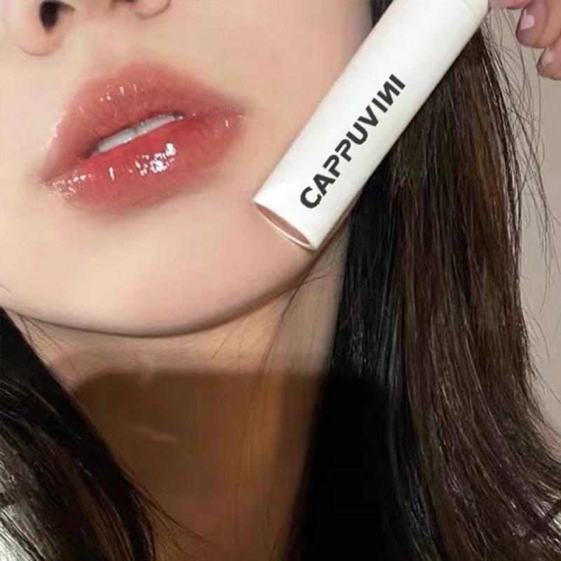 Water Mirror Lip Glaze  Lipstick Non-stick Cup Lasting Moisturizing Lipstick Colorful Women Lip Makeup Tool Maquiagem Hot - Korvel