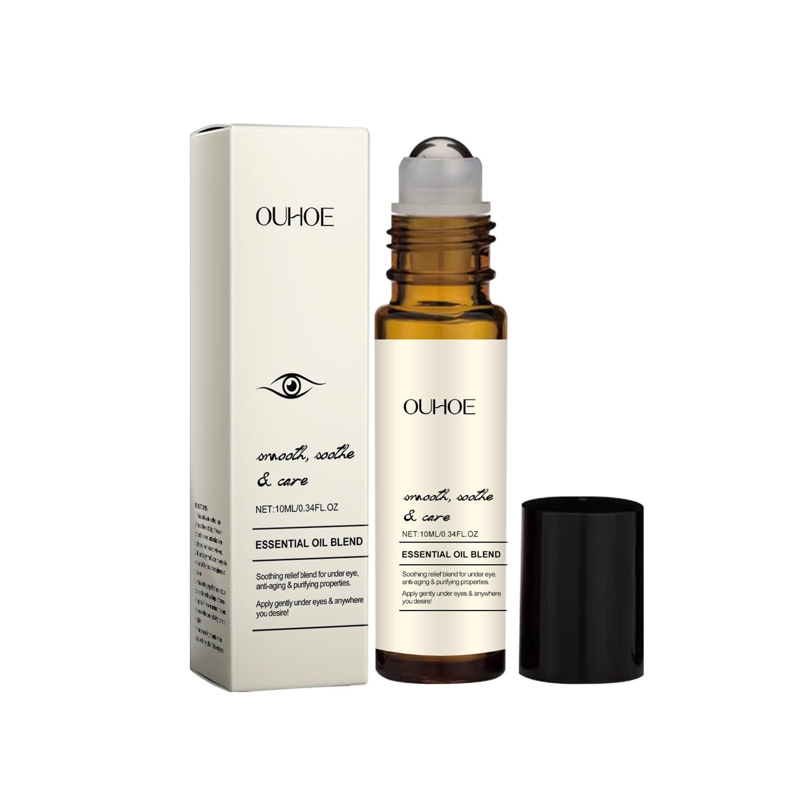 Firming Eye Ball Essential Oil, Gentle Care Firming Eye Skin Moisturizing And Hydrating Eye Care - Korvel