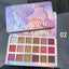 Palette de fards à paupières CmaaDu 18 couleurs - Mat et Métallique