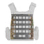 Lightweight MOLLE Back Panel for Tactical Vests