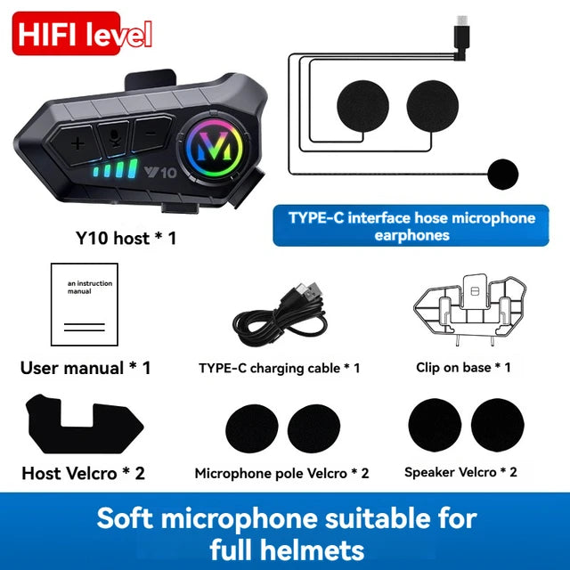 Premium Bluetooth Earphones for Motorcycle Helmets