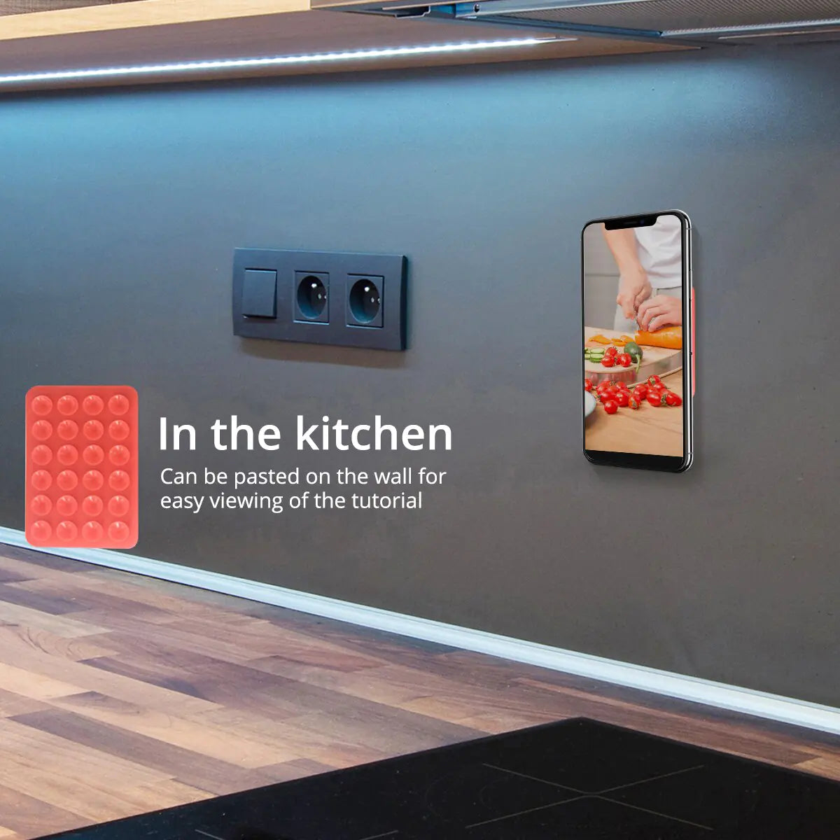 Premium Phone Holder Suction Cup Mat