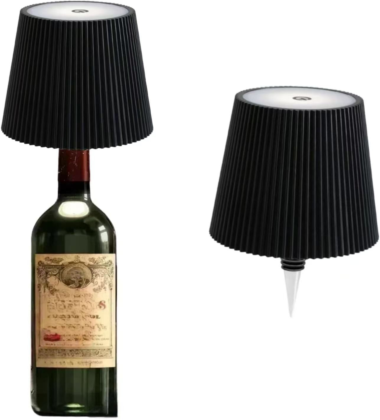 Luz Creativa de Botella de Vino LED - Lámpara RGB Recargable