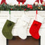 Christmas Decorations Knitted Wool Thick White Wool Socks Hotel Home Christmas Socks - Korvel