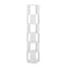 6-Layer Rotating Acrylic Bookshelf for Creative Spaces