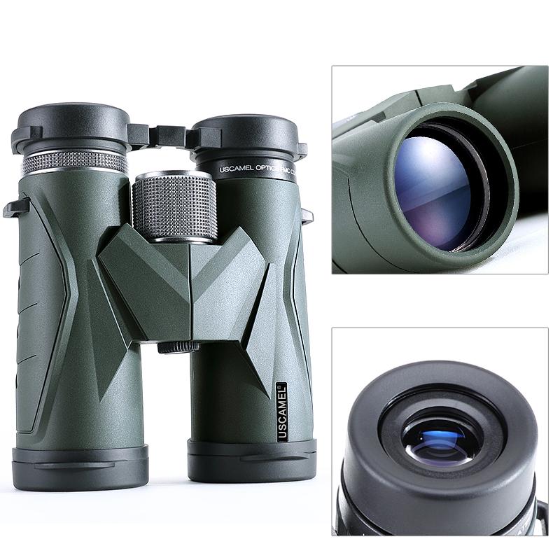 Binoculares Impermeables USCAMEL 10x42 para Aventuras al Aire Libre
