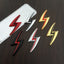 Rear tail sticker, engine hood sticker, creative metal sticker, lightning sticker - Korvel