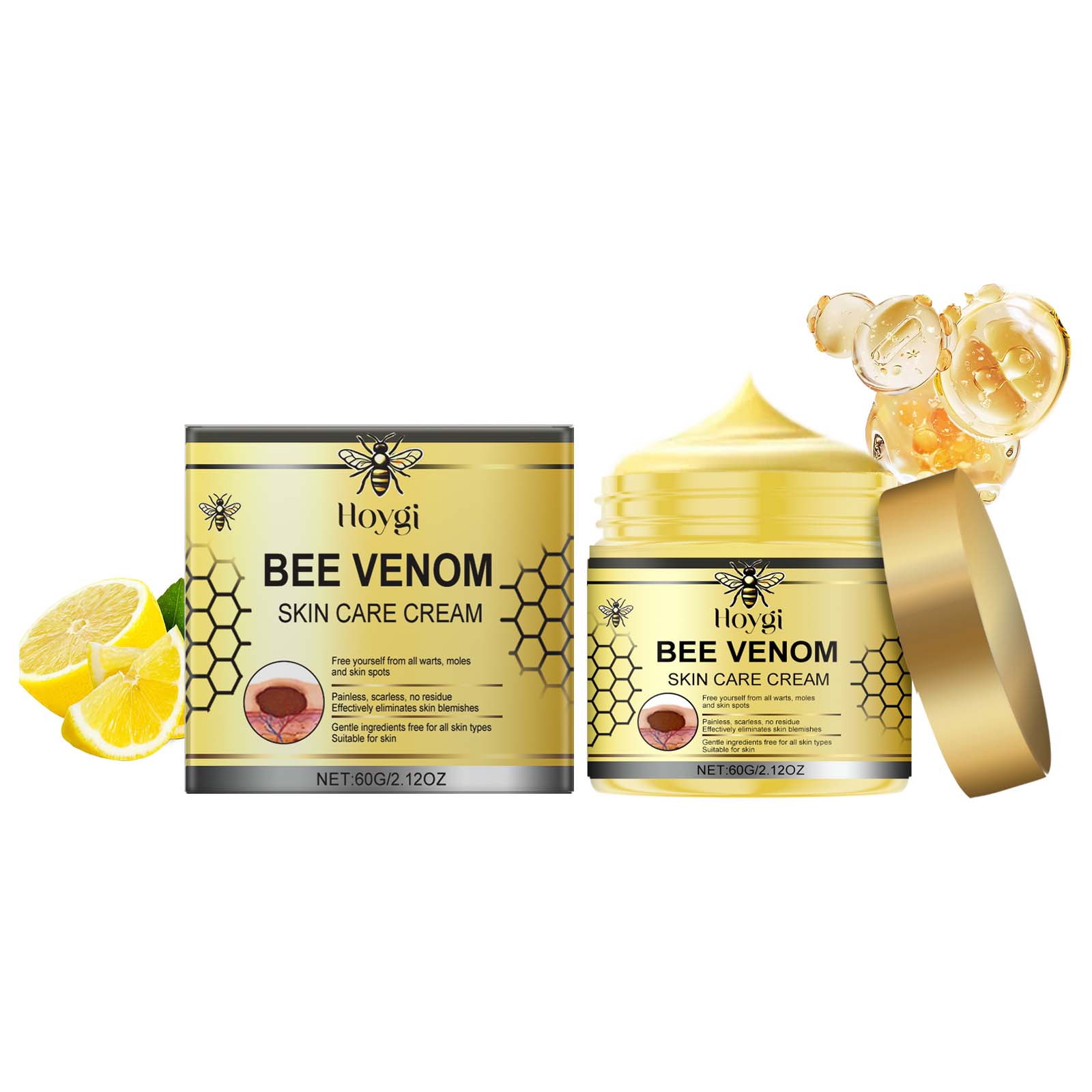 Bee Venom Removal Mole Care Cream - Korvel