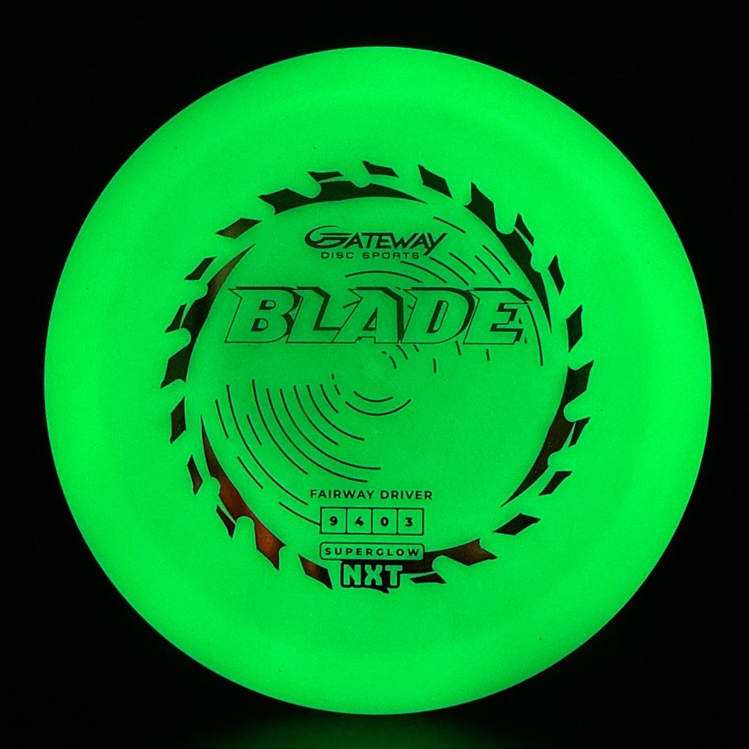 NXT Superglow Blade Disc Golf Driver
