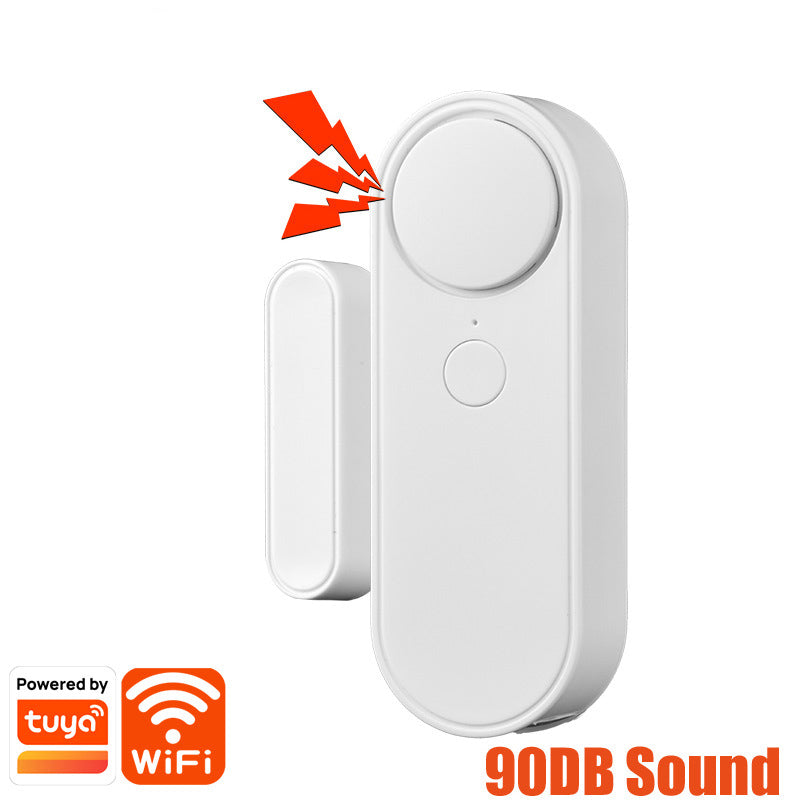 Smart Life Tuya Wifi Window Detector Door Open Close Sensor Security Contact Wifi Smart Door Sensor - Korvel