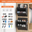 Adhesive RV Shoe Storage Over-Door Rack with Deep Pockets