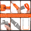 Pull Up Assistance Bands Set Resistance Strap for Pull Up Assist for Men Women Hanging Training Chin-up Workout Body Stretching - Korvel