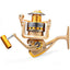 YUMOSHI HF 1000 - 7000 Fishing Reel Metal Spool Spinning Fishing Reels Folding Arm 10-Ball Bearing 5.5 : 1 Fly - Korvel