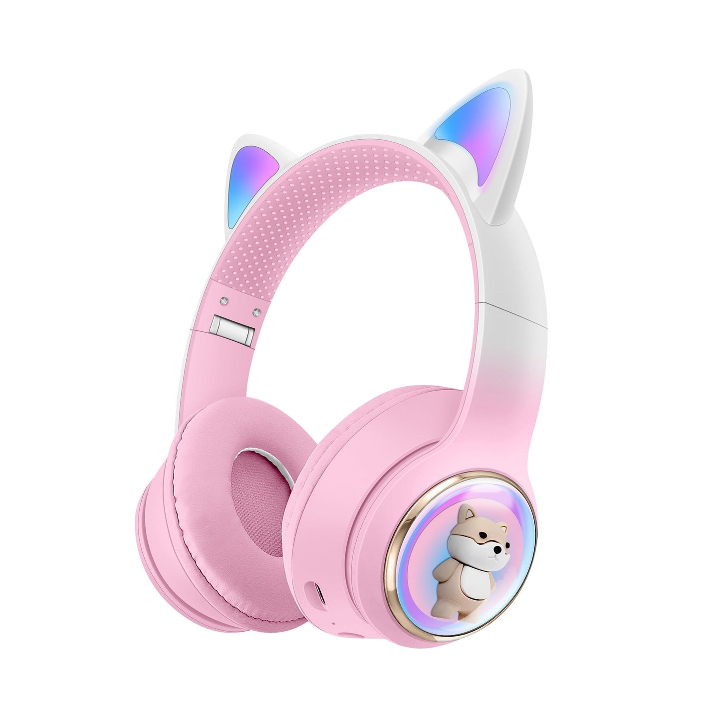 AKZ-51 Cartoon Bluetooth Over-Ear Headphones