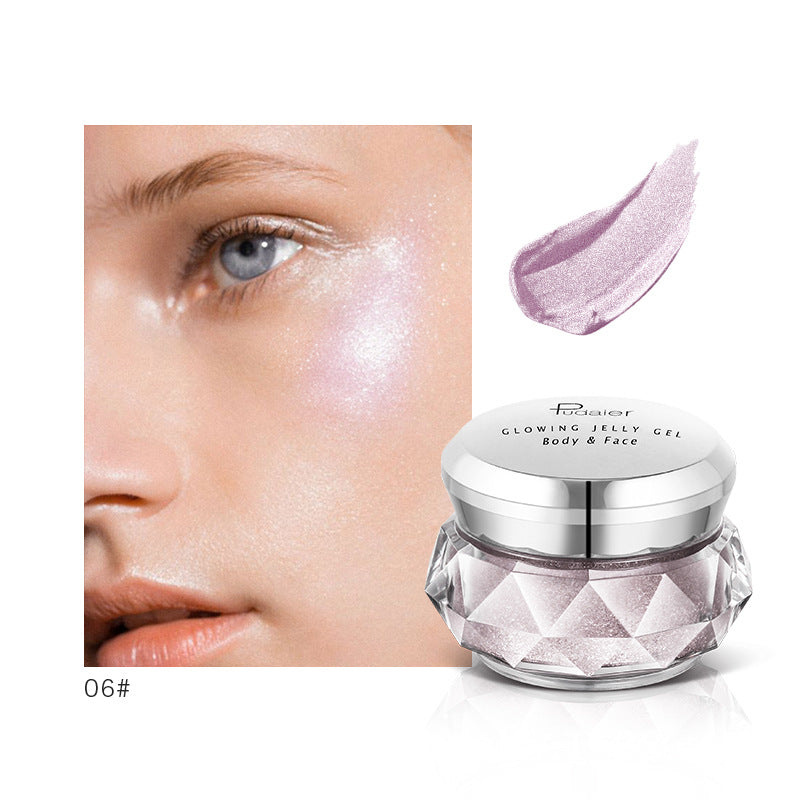 Illuminateur en Gel Pudaier et Fard à Paupières Sirène