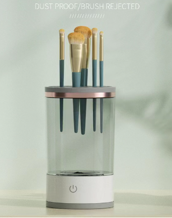 Makeup brush, washer, plug-in lazy electric cleaning brush, automatic washing tool, quick drying tool - Korvel