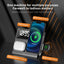 The thermometer clock supports wireless charging and night light charging - Korvel