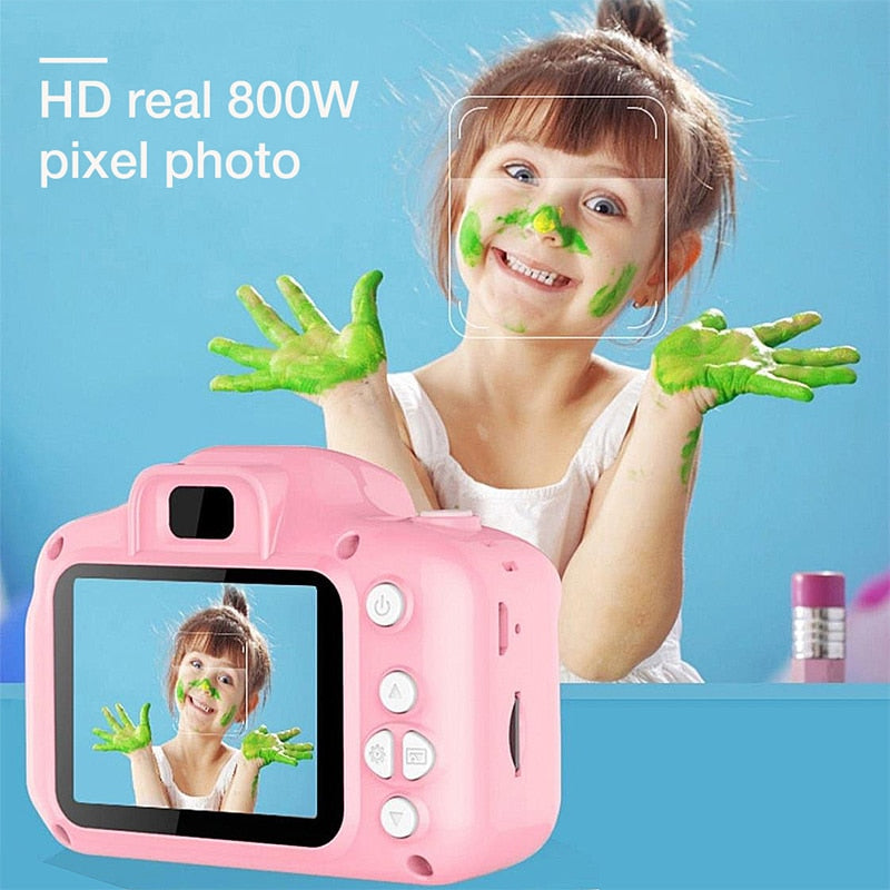 Children Mini Camera Kids Educational Toys for Children Baby Gifts Birthday Gift Digital Camera 1080P Projection Video Camera - Korvel