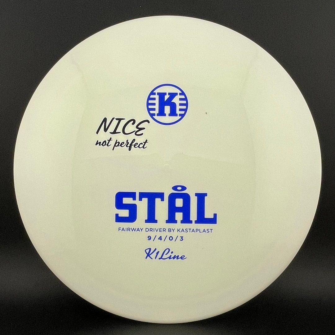 K1 Stål - Nice Not Perfect Disc Golf Driver