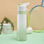 700ml frosted spray water cup outdoor sports kettle cooling water replenishment convenient advertising cup - Korvel