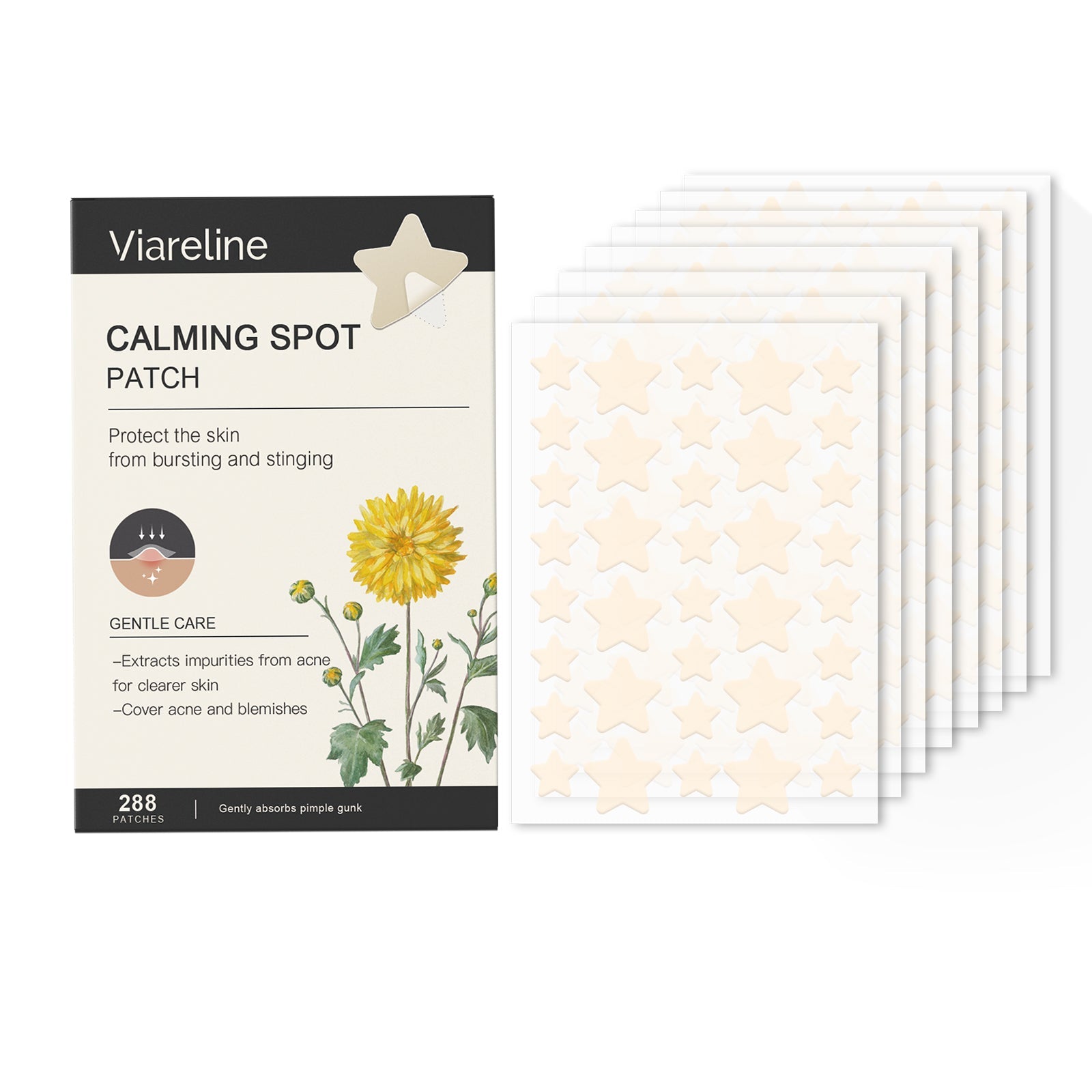 Acne Patch Care Series Gentle Cleansing Acne Facial Invisible Patch - Korvel