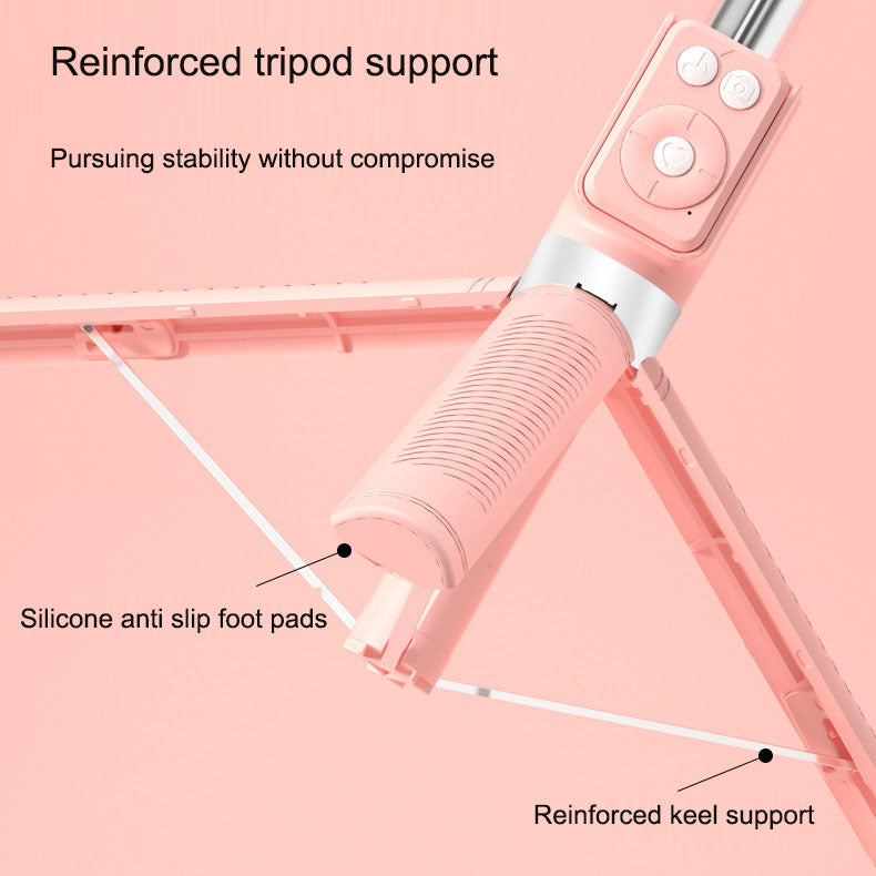 Bluetooth phone selfie stick live streaming stand tripod - Korvel
