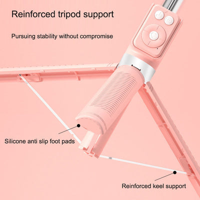 Bluetooth phone selfie stick live streaming stand tripod - Korvel