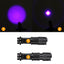 Mini 3 Modes LED UV Flashlight - Waterproof & Zoomable