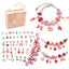 Cartoon Pink Set DIY Handmade Jewelry Children's Bracelet Women's Exquisite Gift Box Gift Bracelet - Korvel
