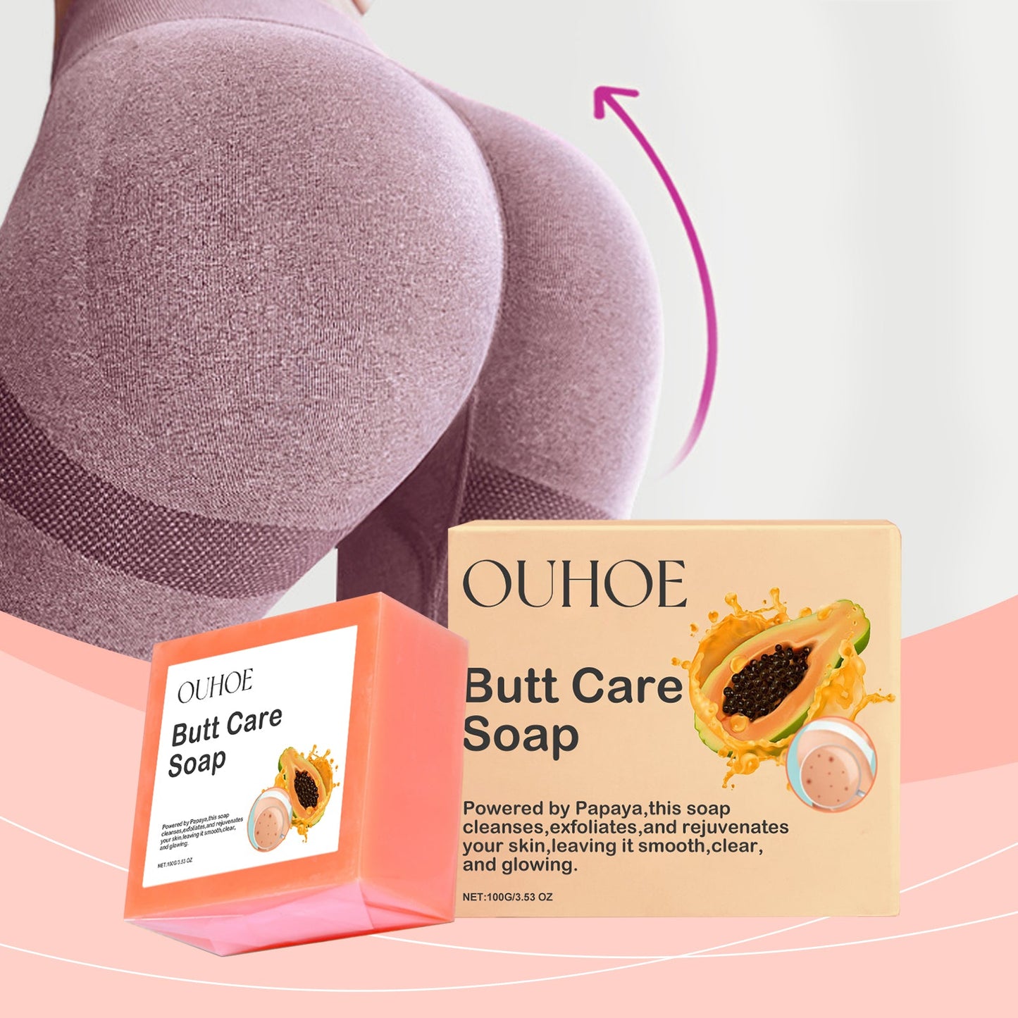Savon Bar à Papaye pour un Soin Doux de la Peau