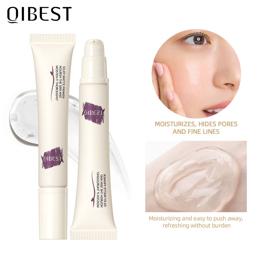 IBEST Primer Nude Makeup Lasting Concealer Moisturizing Primer Invisible Pores Brighten Skin - Korvel