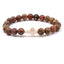 Fashion bead jewelry cross bracelet - Korvel