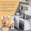 Grease Remover Cleaning Spray Multi-Purpose Kitchen Counter Top Oven Grease Remover Cleaning Spray - Korvel