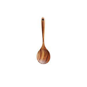Teak wood solid wood heat-resistant soup spoon, rice spoon, household set cooking shovel spoon - Korvel