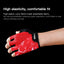 Outdoor Sports Fitness Half Finger Cycling Gloves Silicone Shock Absorbent Breathable Wear Resistant Half Finger Cycling Gloves - Korvel
