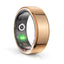 Smart Ring Blood Pressure Sleep Monitoring Waterproof Sports Fitness Tracker Military Grades Titanium Steel Shell SmartRing - Korvel