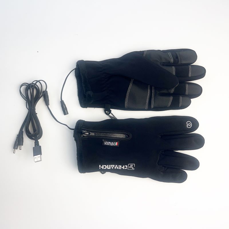 USB Electric Heated Fishing Gloves - Touch Screen Compatible