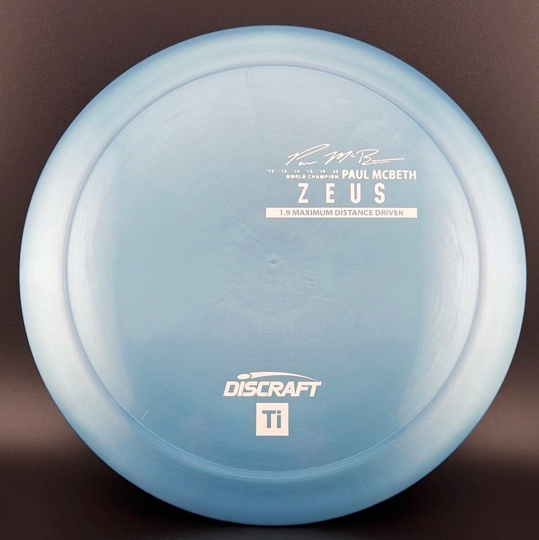 Titanium Zeus - Première édition - Disque en édition limitée de Paul McBeth