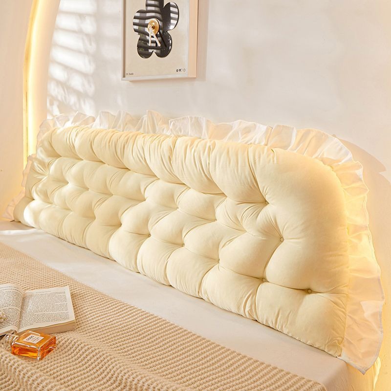 Bedside cushions soft pack bed pillow dormitory reading large back cushion pillow girl sleeping sofa waist protection gift - Korvel