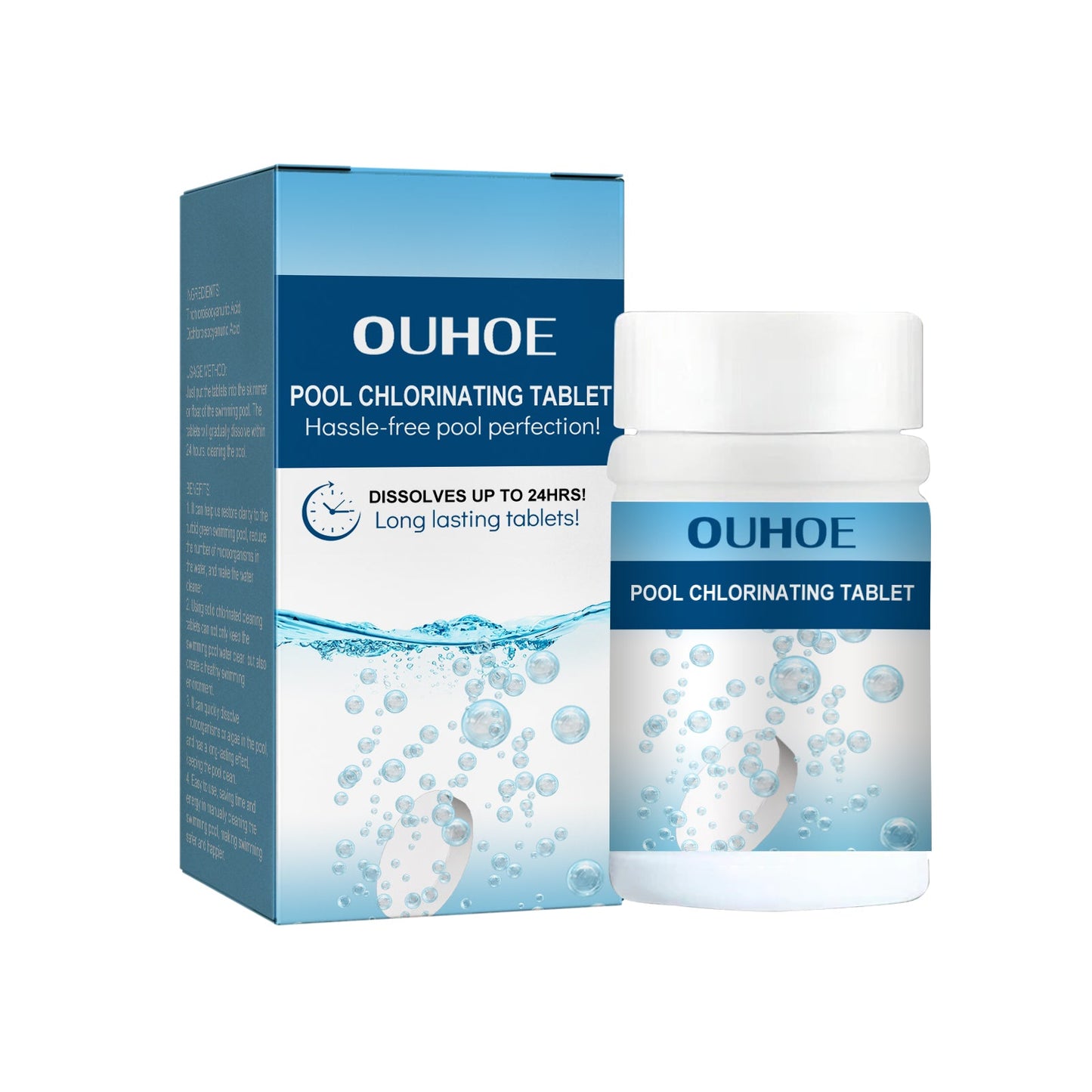 Premium Pool Chlorinated Tablets for Water Quality
