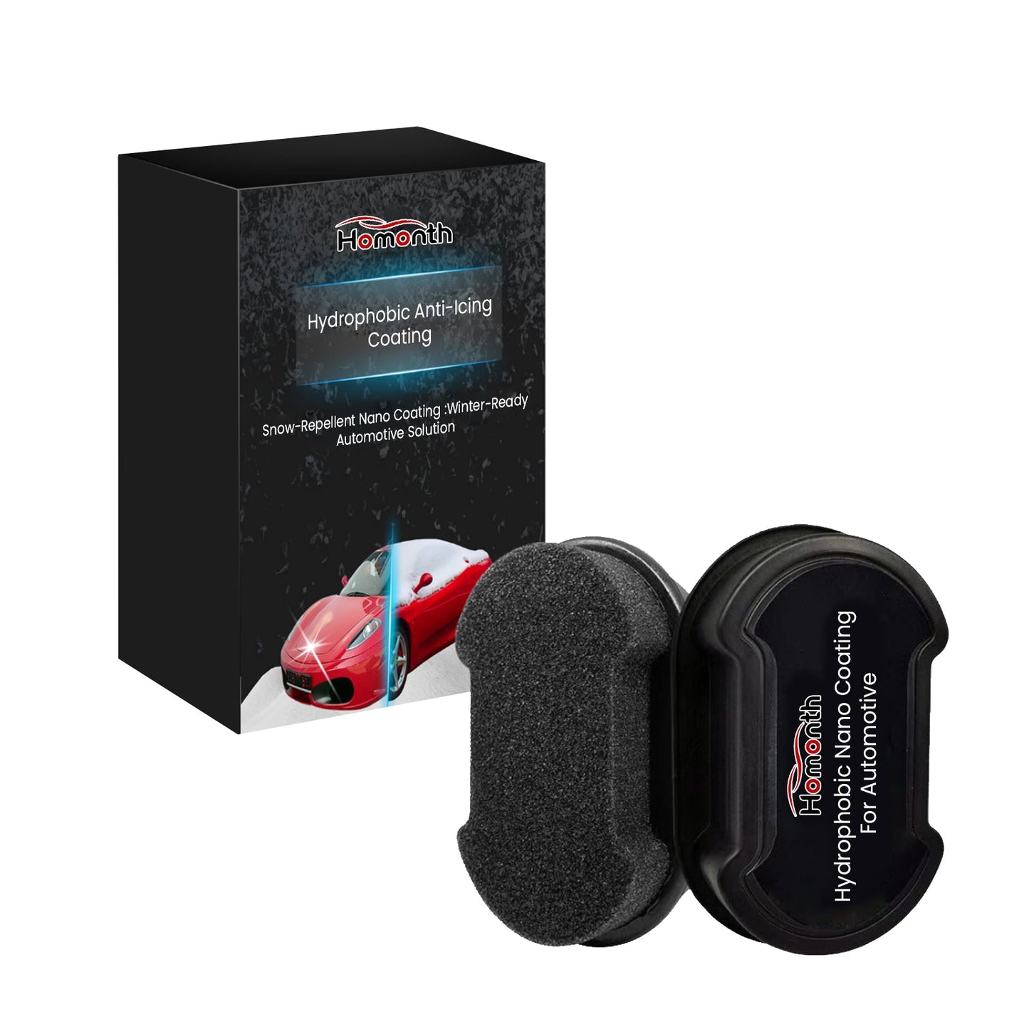 Sponge For Car Glass Hydrophobic Snow Defroster For Car Portable Deicing Cleaning Sponge - Korvel