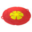 Silicone spill proof lid for household kitchens dust-proof splash proof boiling proof silicone lid flower shaped spill - Korvel