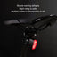 Bicycle headlight and taillight set, highway warning light, high brightness LED lighting, mountain bike outdoor riding accessori - Korvel